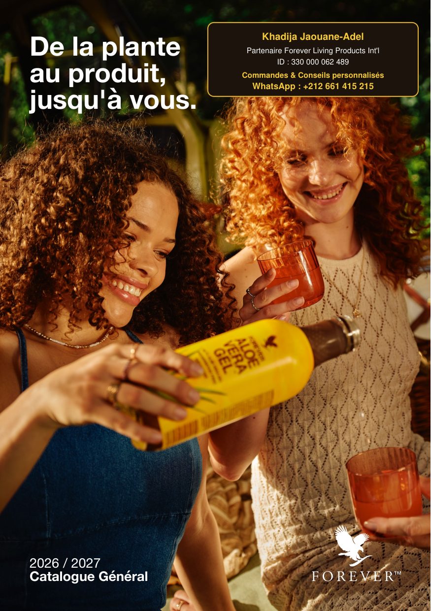 Couverture du catalogue Forever 2026/2027